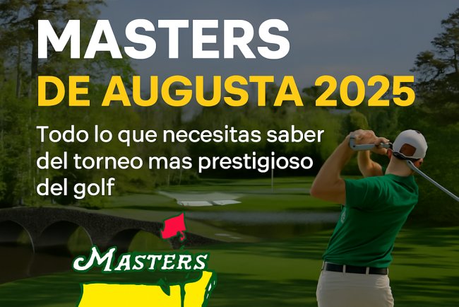 Masters de Augusta 2025: Todo lo que necesitas saber del torneo más prestigioso del golf