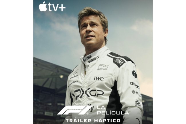 Apple reinventa el tráiler de cine: así es la experiencia háptica de F1 en iPhone